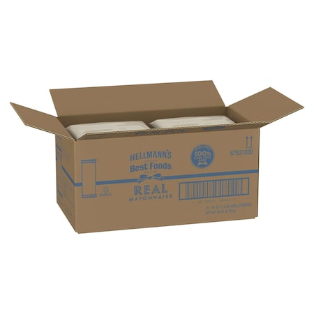 Hellmanns Hellmann's Real Mayonnaise Pouch 24 fl. oz., PK12 84139305